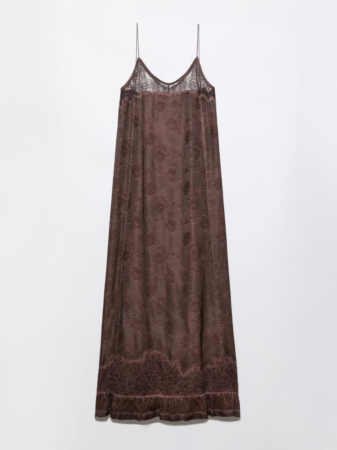 Maxi dress jacquard con pizzo | Max&Co Maxi dress jacquard con pizzo | Max&Co