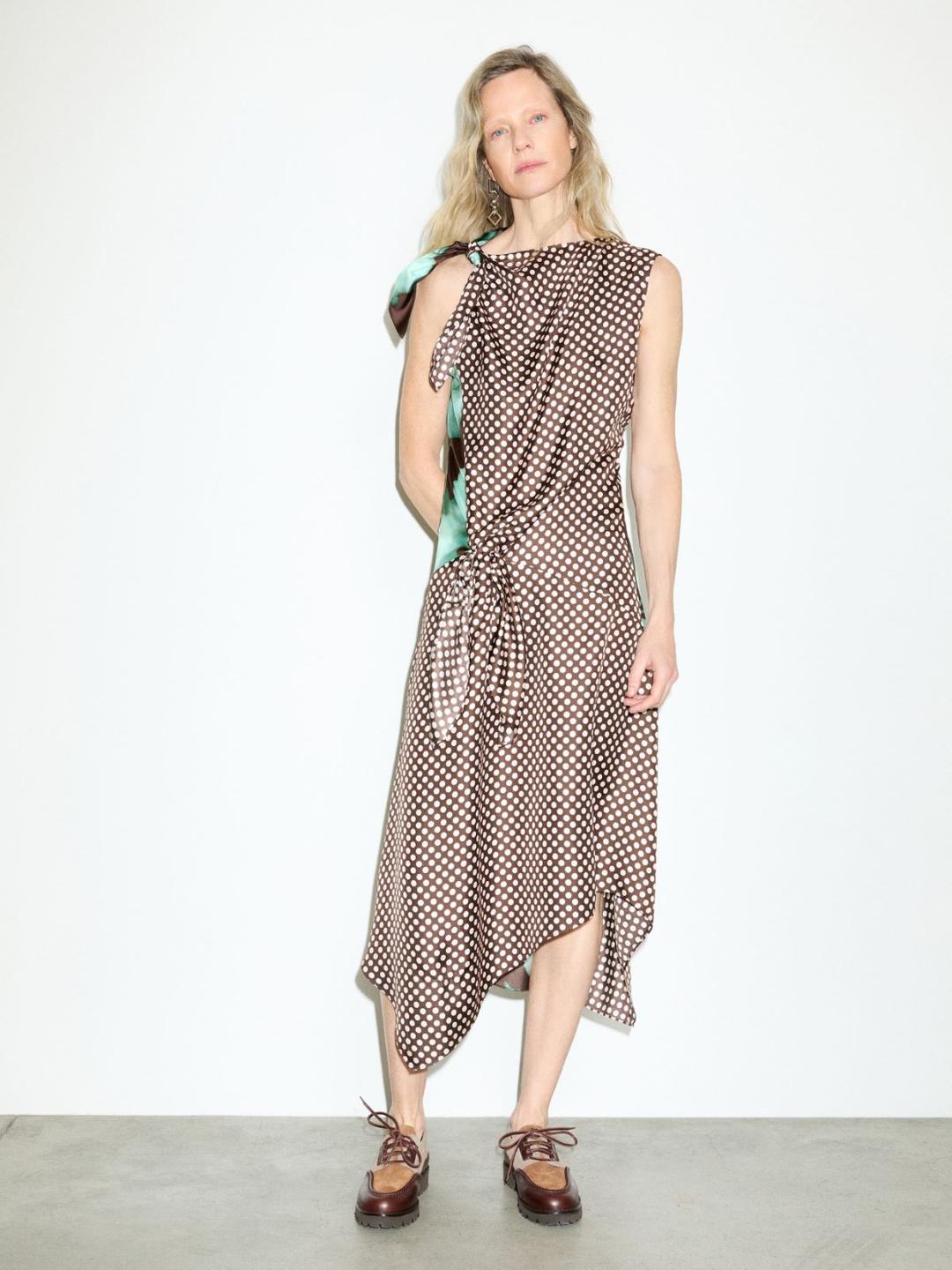 Abito in twill di seta | Max&Co Abito in twill di seta - vista alternativa - 6 | Max&Co