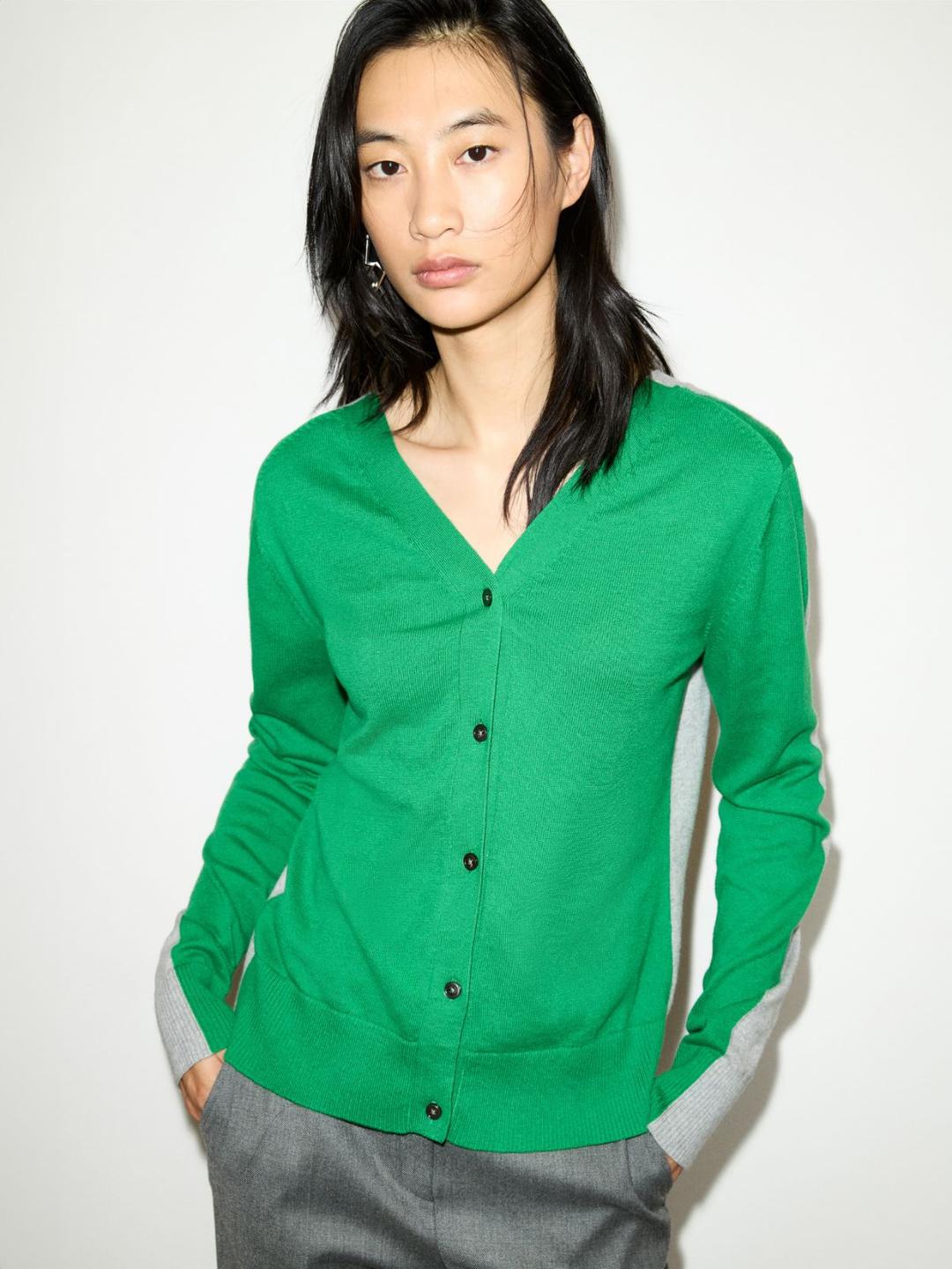 Cardigan in cotone e cashmere | Max&Co Cardigan in cotone e cashmere - vista alternativa - 8 | Max&Co