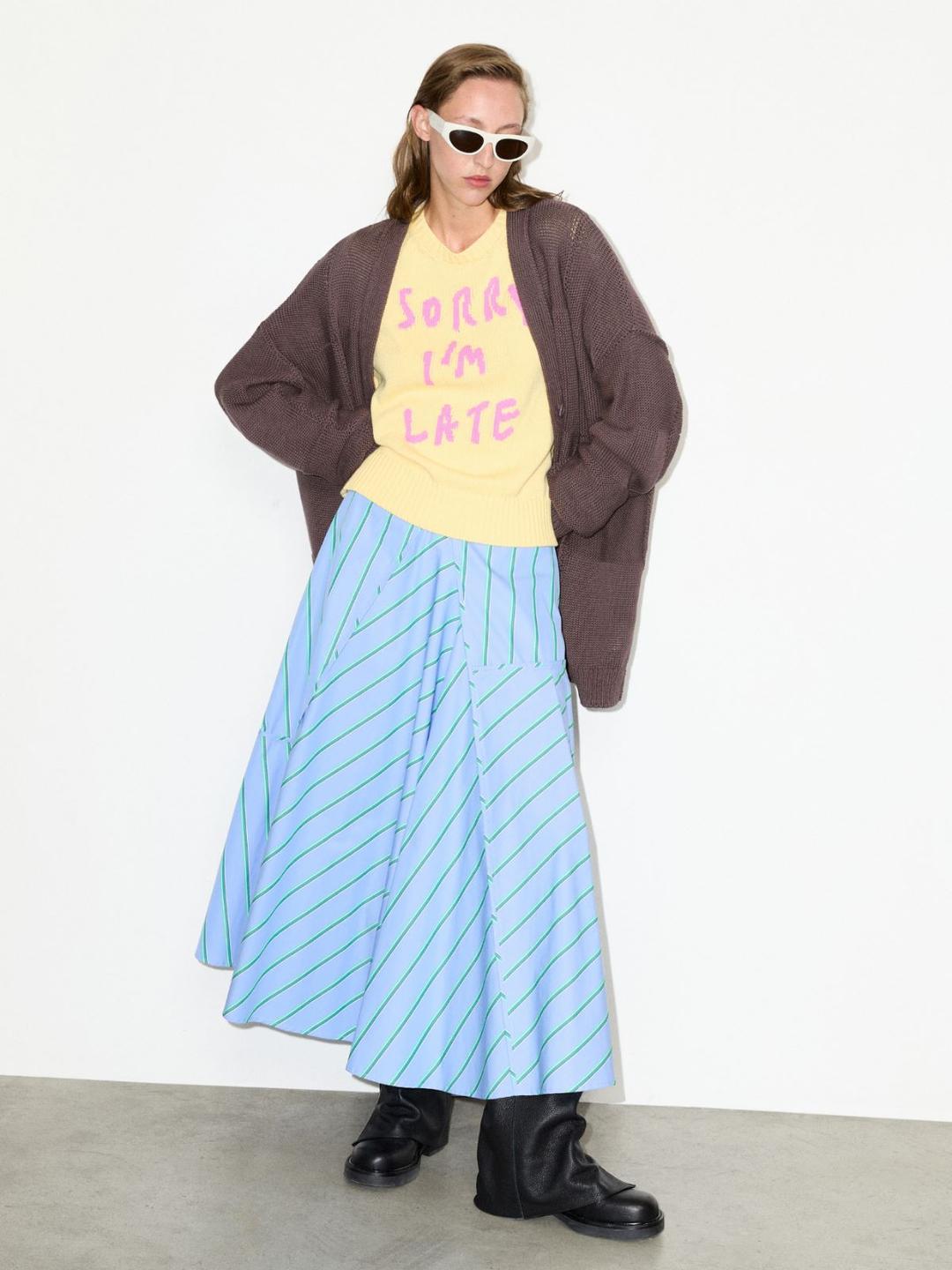 Cardigan oversize ricamato | Max&Co Cardigan oversize ricamato - vista alternativa - 5 | Max&Co