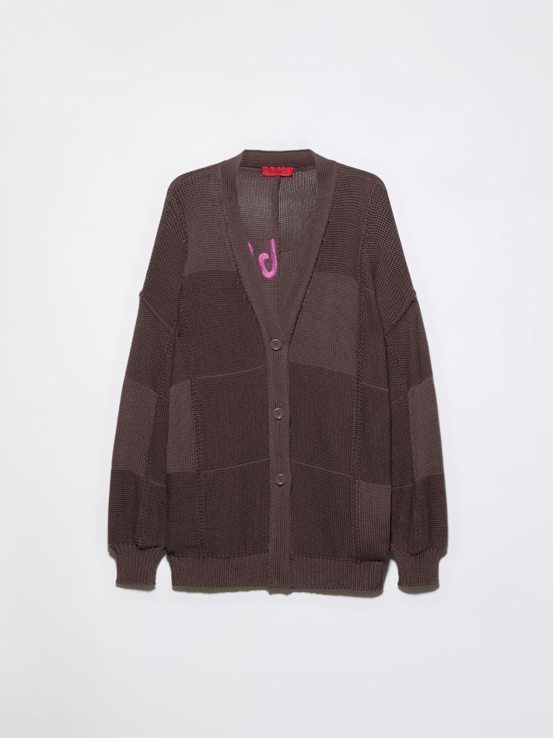 Cardigan oversize ricamato | Max&Co Cardigan oversize ricamato | Max&Co
