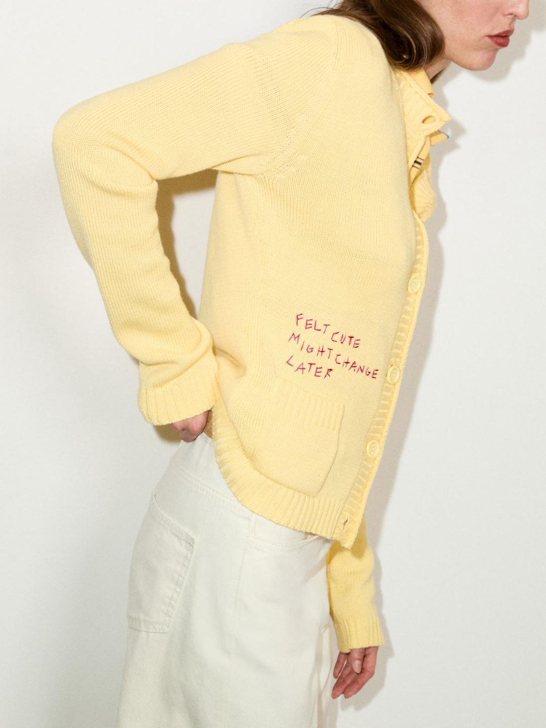 Cardigan in cotone con ricamo | Max&Co Cardigan in cotone con ricamo - vista alternativa - 6 | Max&Co