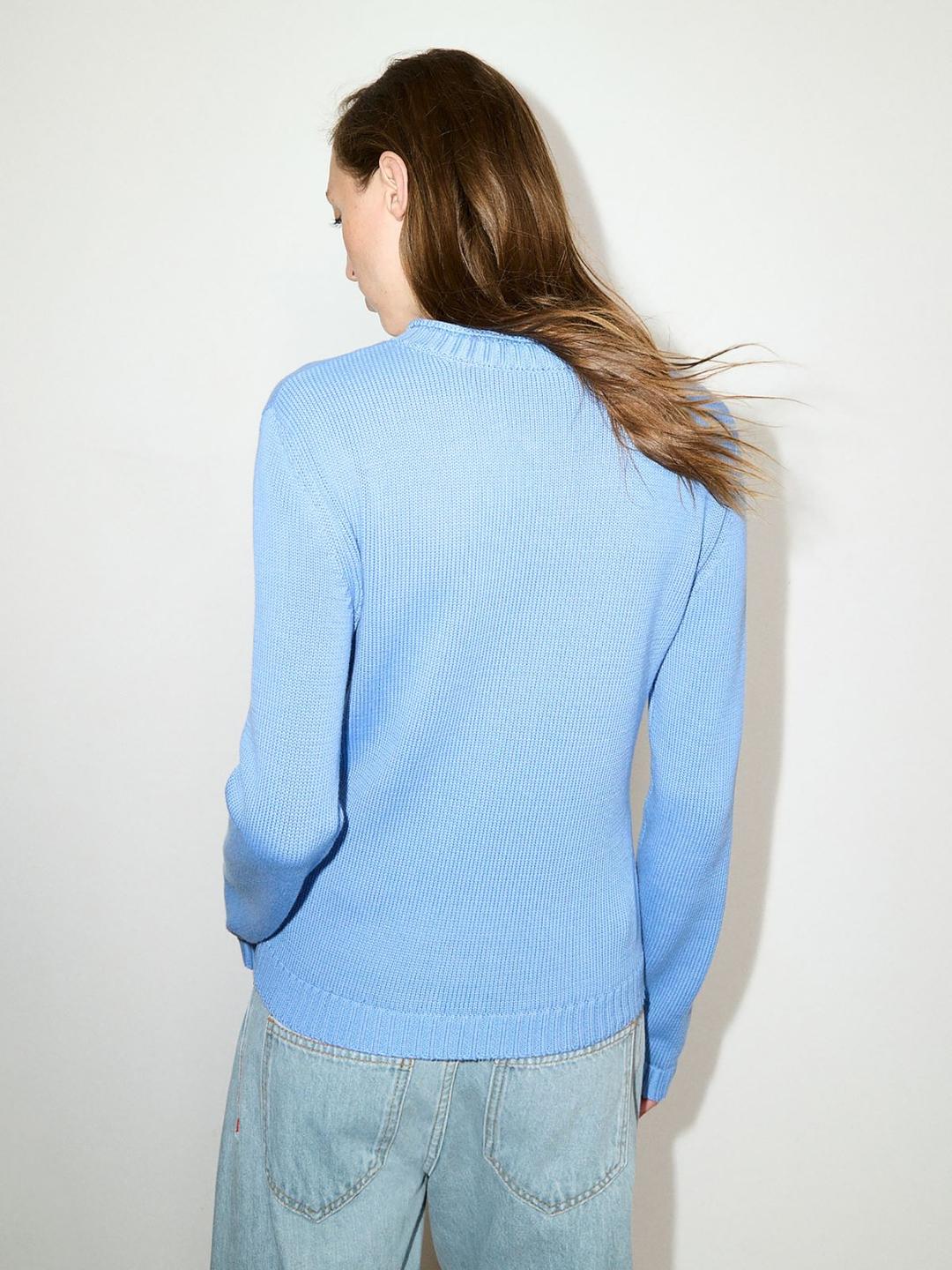 Cardigan in cotone con ricamo | Max&Co Cardigan in cotone con ricamo - vista alternativa - 7 | Max&Co