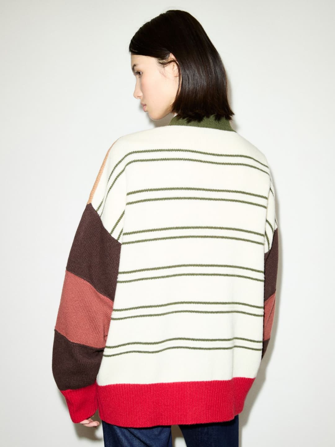 Cardigan oversize in pura lana | Max&Co Cardigan oversize in pura lana - vista alternativa - 1 | Max&Co