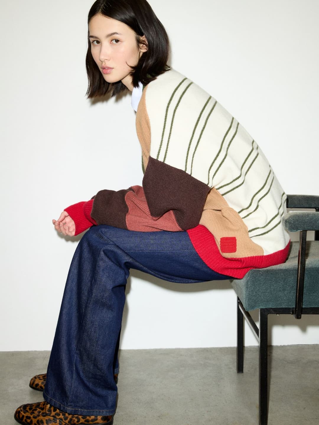 Cardigan oversize in pura lana | Max&Co Cardigan oversize in pura lana - vista alternativa - 1 | Max&Co