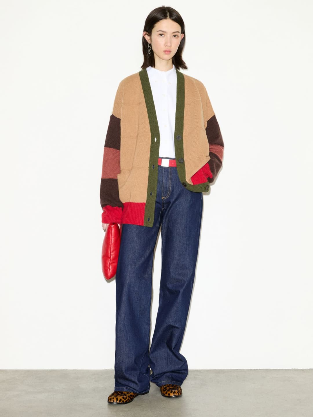 Cardigan oversize in pura lana | Max&Co Cardigan oversize in pura lana - vista alternativa - 1 | Max&Co