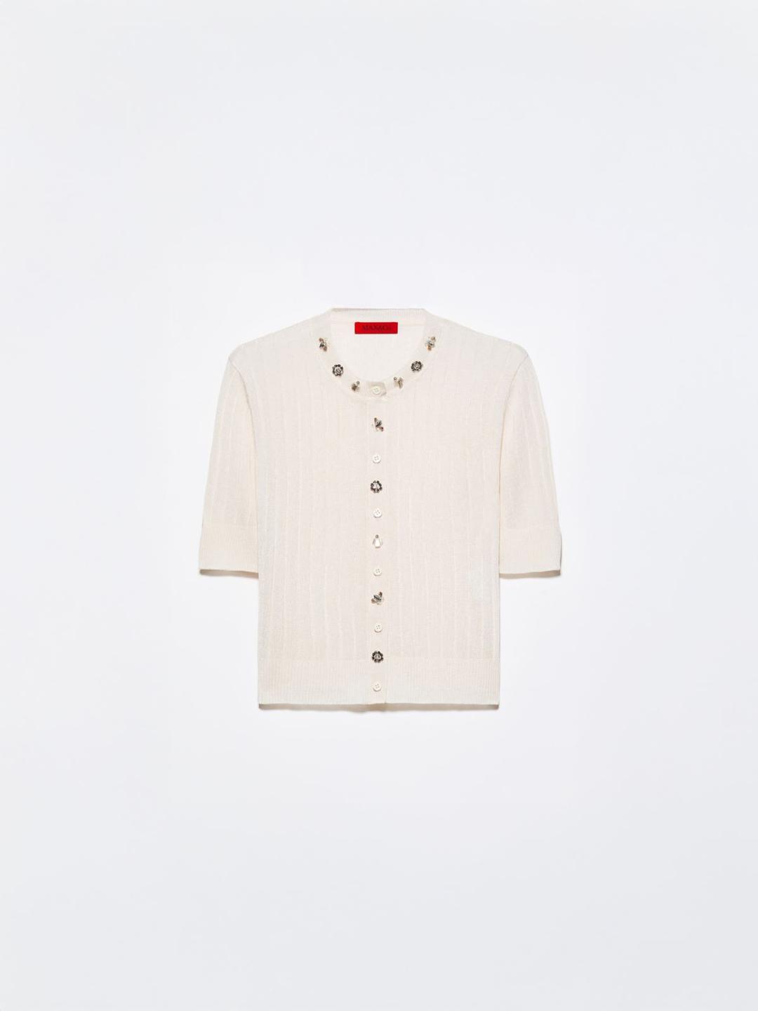 Cardigan con ricami bijou | Max&Co Cardigan con ricami bijou | Max&Co