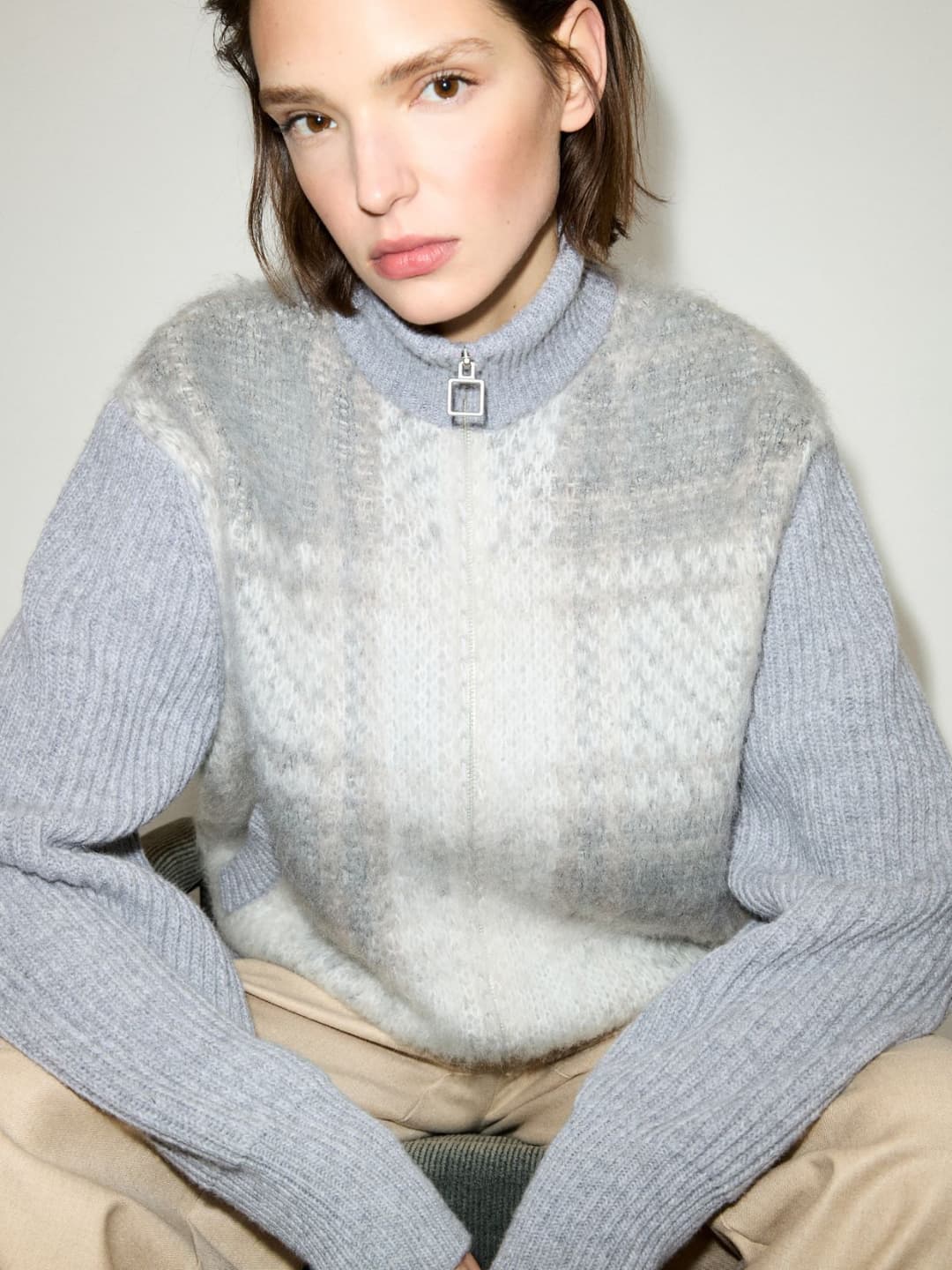 Bomber in maglia jacquard | Max&Co Bomber in maglia jacquard - vista alternativa - 9 | Max&Co