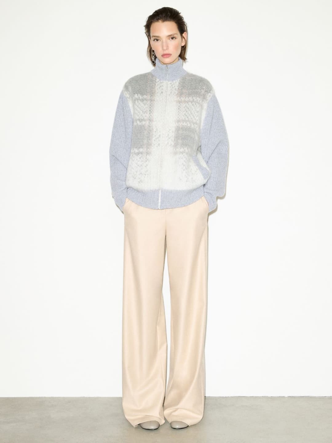 Bomber in maglia jacquard | Max&Co Bomber in maglia jacquard - vista alternativa - 9 | Max&Co