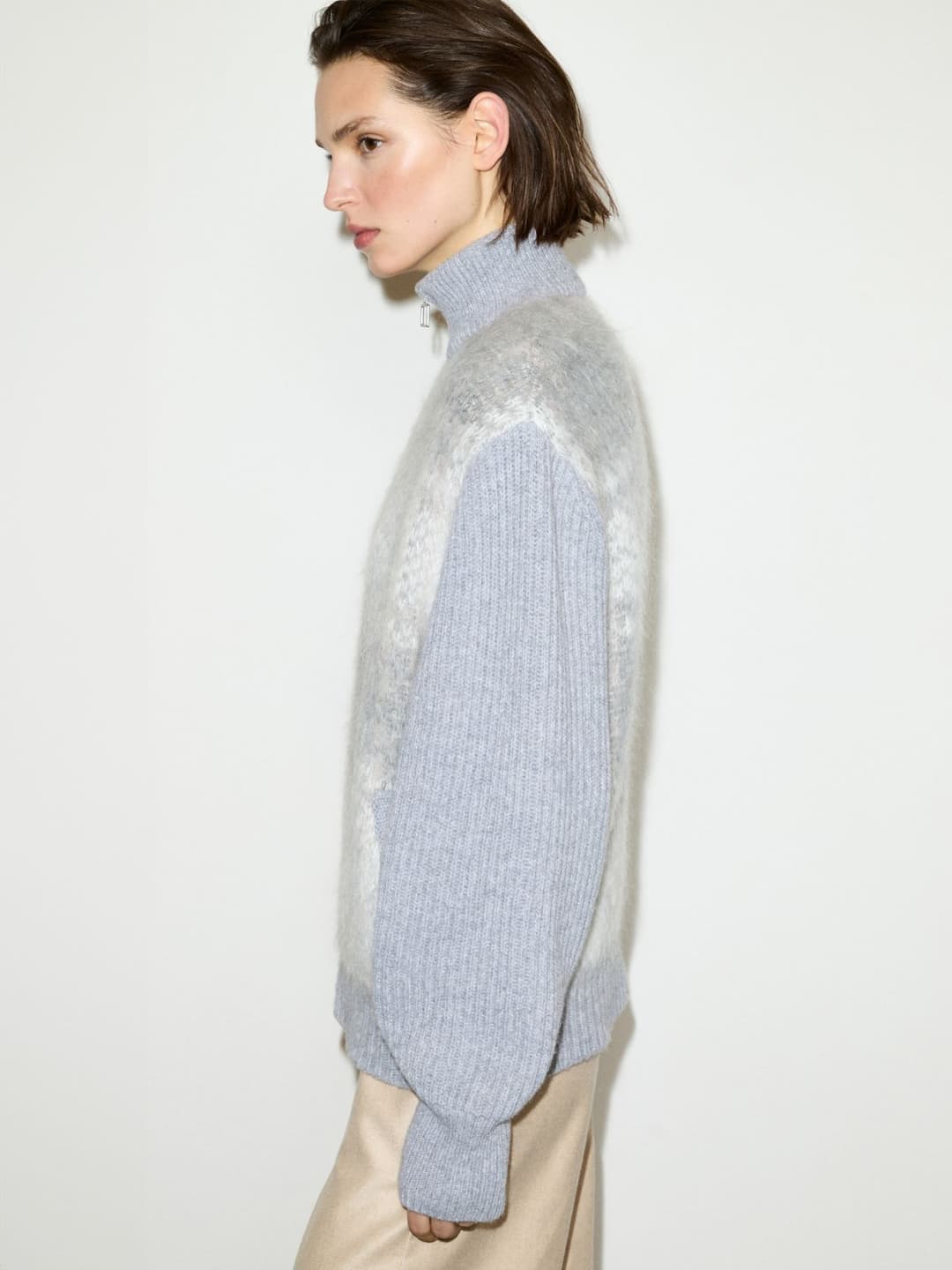 Bomber in maglia jacquard | Max&Co Bomber in maglia jacquard - vista alternativa - 9 | Max&Co
