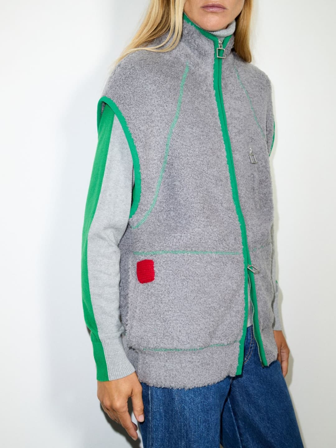 Gilet in maglia fluffy | Max&Co Gilet in maglia fluffy - vista alternativa - 22 | Max&Co