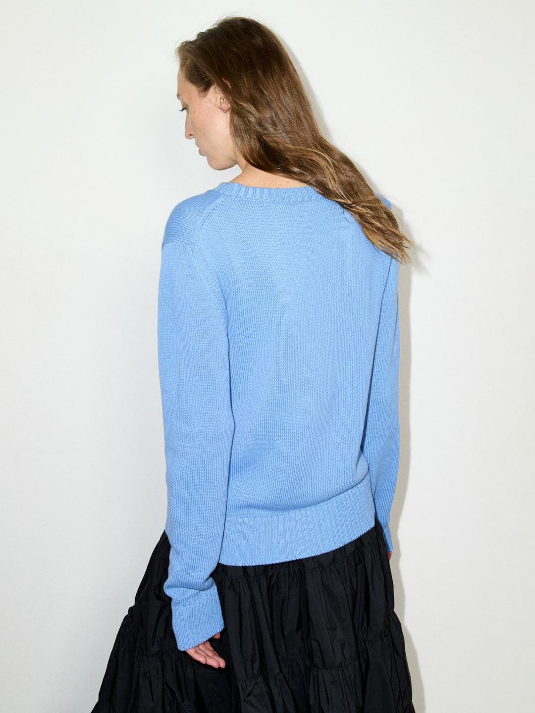 Maglia con lettering a intarsio | Max&Co Maglia con lettering a intarsio - vista alternativa - 19 | Max&Co