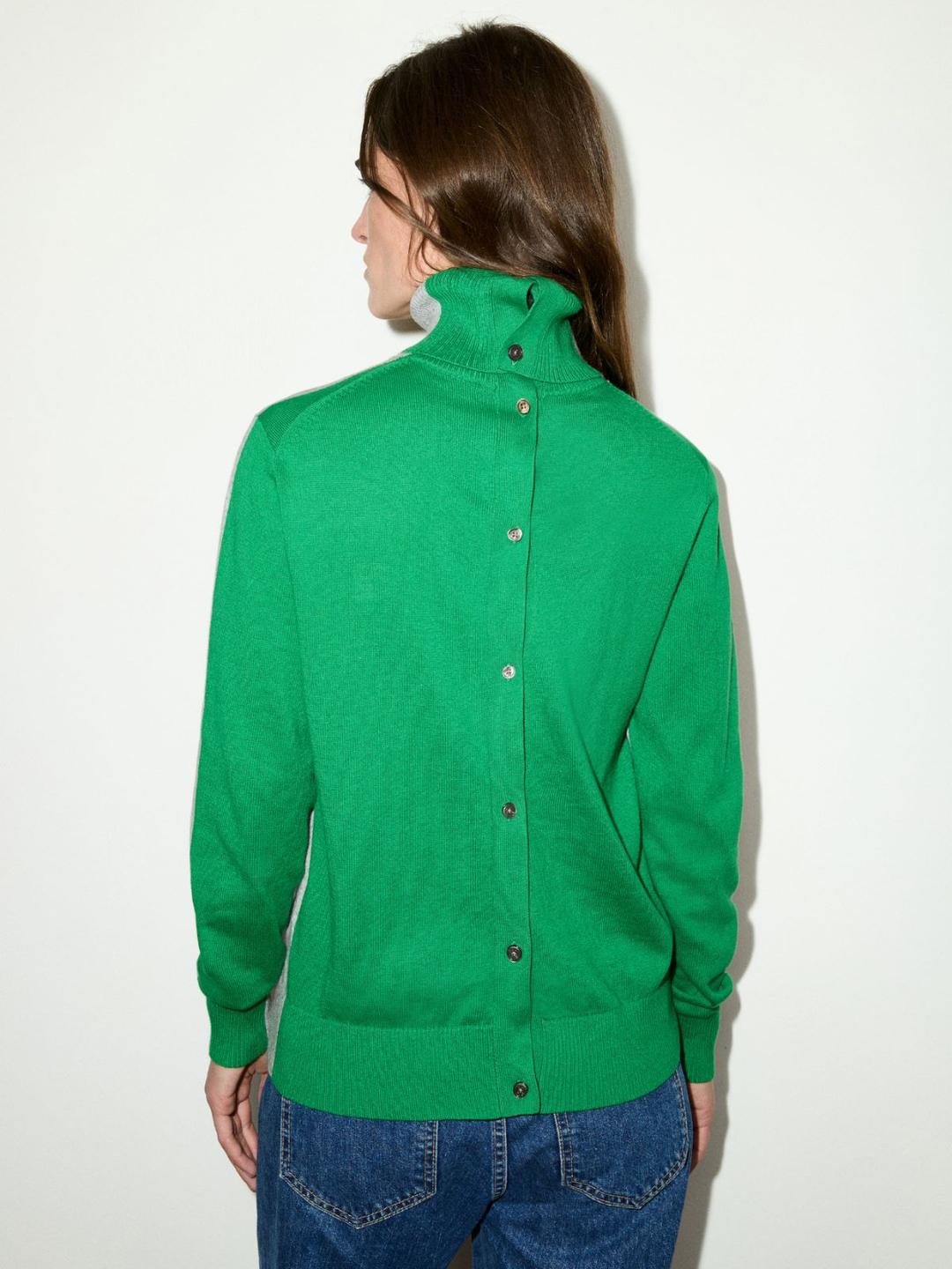 Dolcevita in cotone e cashmere | Max&Co Dolcevita in cotone e cashmere - vista alternativa - 8 | Max&Co