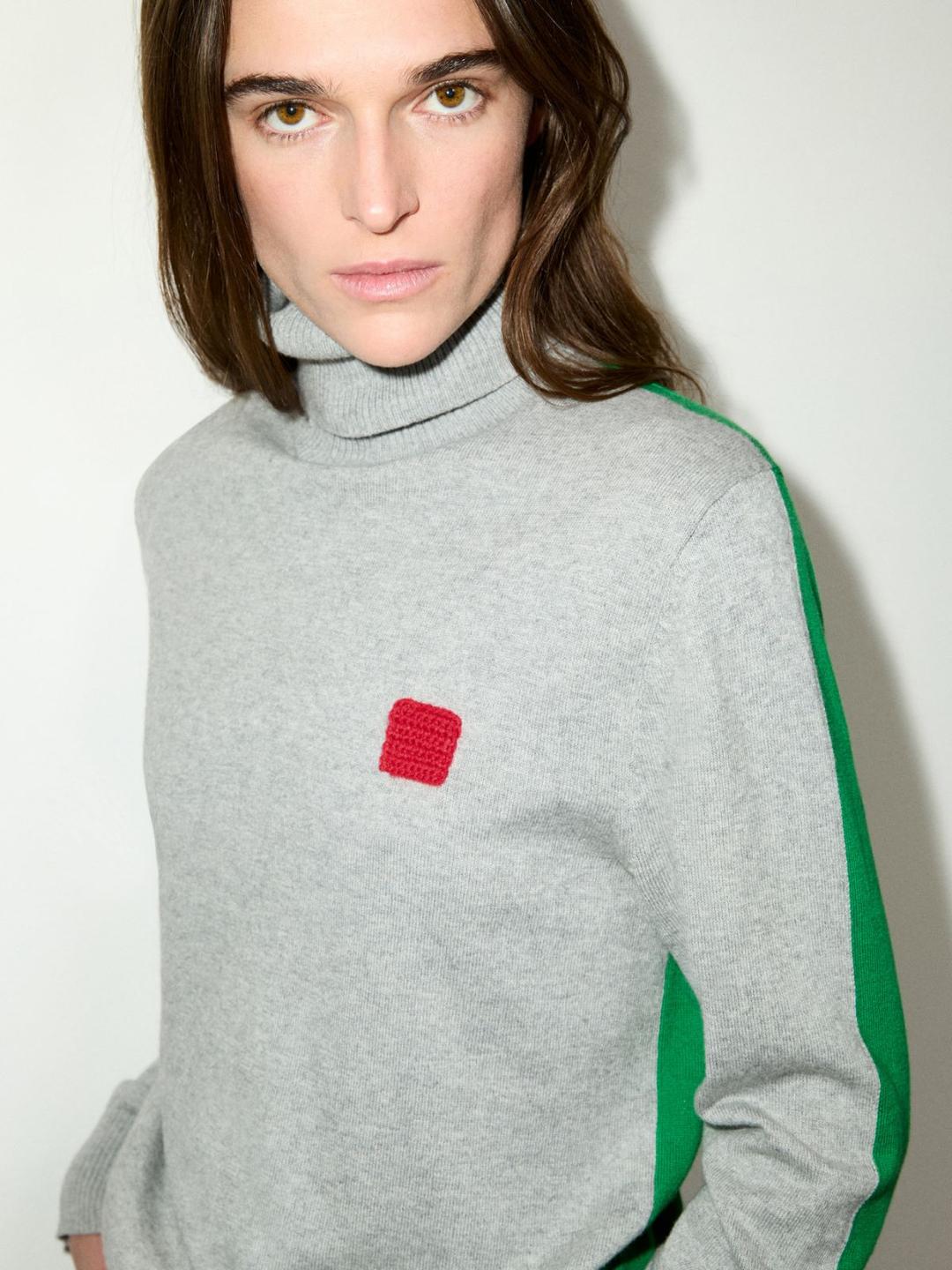 Dolcevita in cotone e cashmere | Max&Co Dolcevita in cotone e cashmere - vista alternativa - 8 | Max&Co