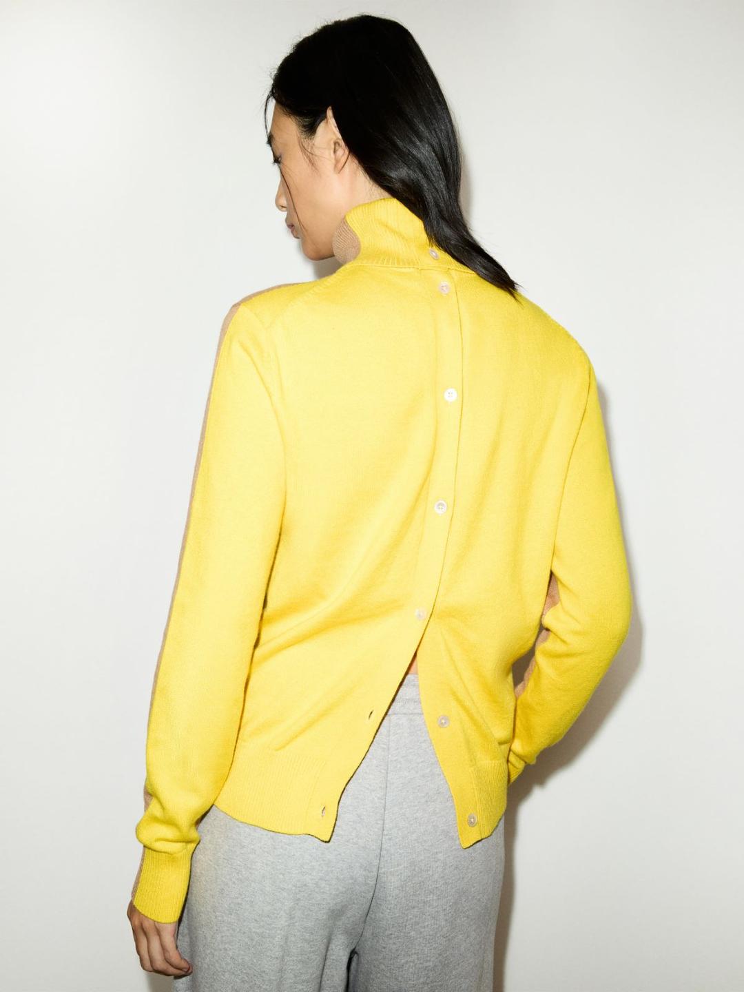 Dolcevita in cotone e cashmere | Max&Co Dolcevita in cotone e cashmere - vista alternativa - 1 | Max&Co