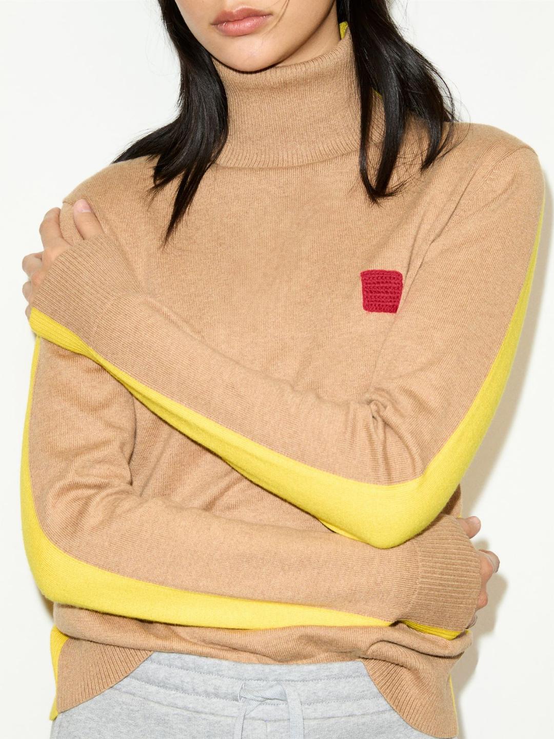 Dolcevita in cotone e cashmere | Max&Co Dolcevita in cotone e cashmere - vista alternativa - 1 | Max&Co