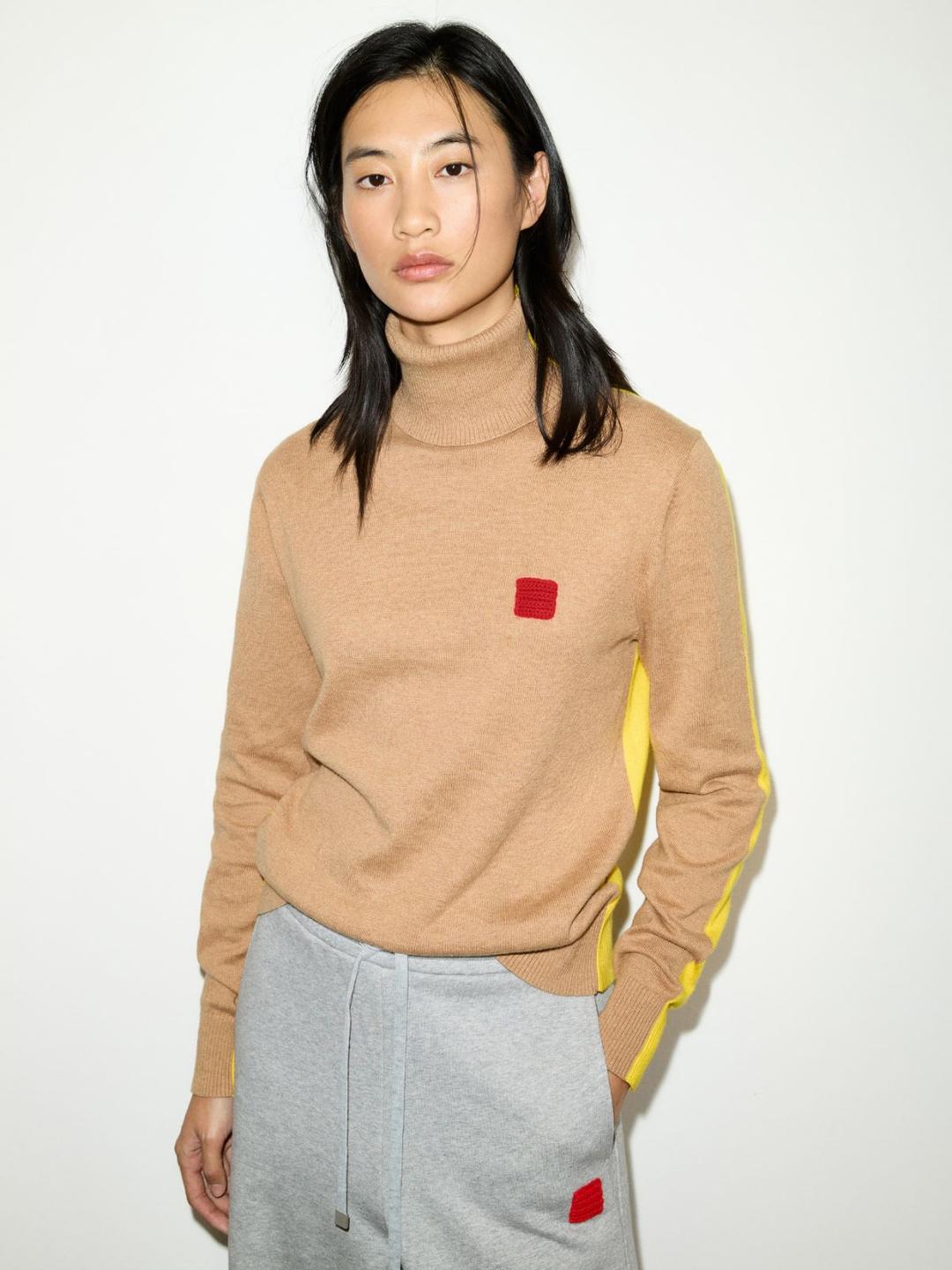 Dolcevita in cotone e cashmere | Max&Co Dolcevita in cotone e cashmere - vista alternativa - 1 | Max&Co
