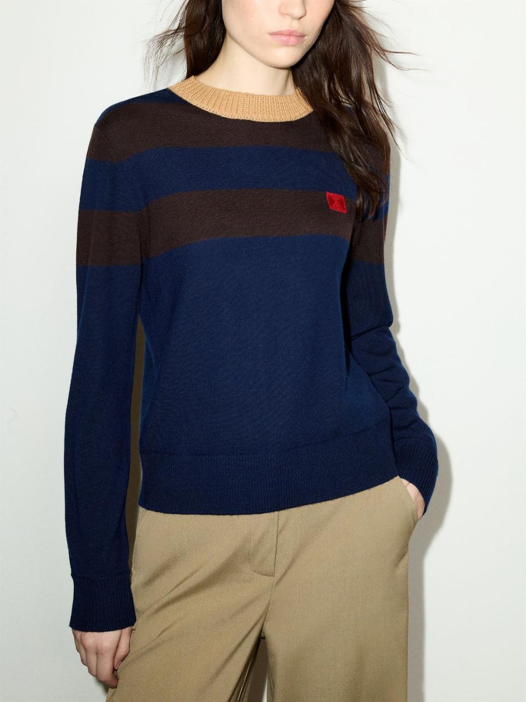 Maglia girocollo in lana merino | Max&Co Maglia girocollo in lana merino - vista alternativa - 9 | Max&Co
