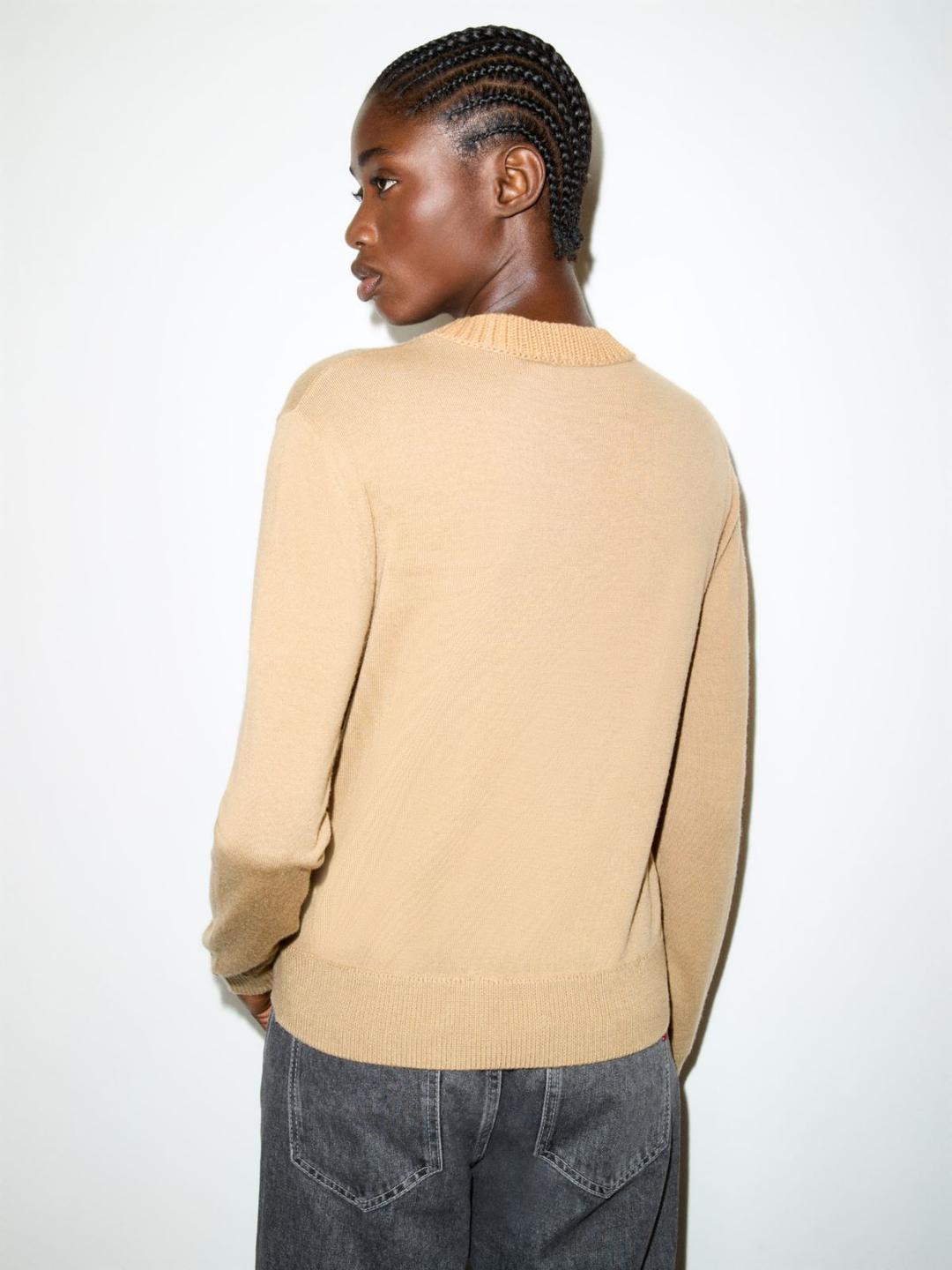 Maglia girocollo in lana merino | Max&Co Maglia girocollo in lana merino - vista alternativa - 10 | Max&Co