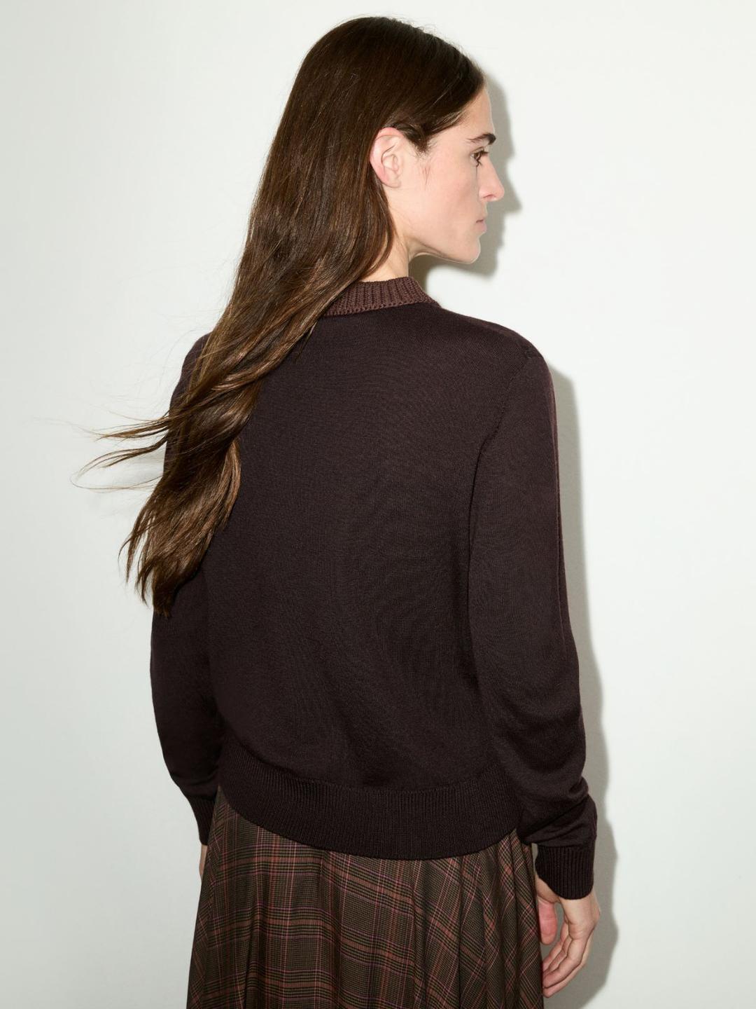 Maglia girocollo in lana merino | Max&Co Maglia girocollo in lana merino - vista alternativa - 11 | Max&Co
