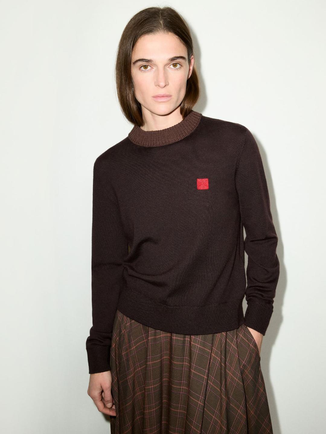 Maglia girocollo in lana merino | Max&Co Maglia girocollo in lana merino - vista alternativa - 11 | Max&Co