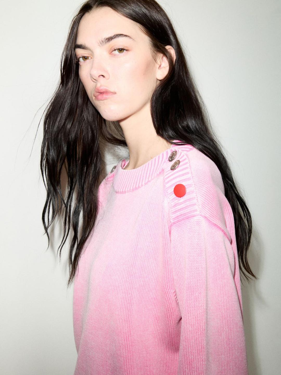 Pull in cotone stone washed | Max&Co Pull in cotone stone washed - vista alternativa - 8 | Max&Co
