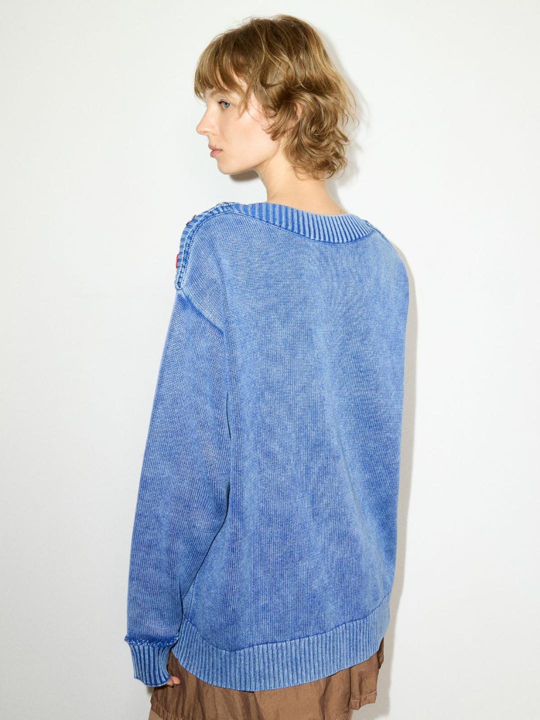 Pull in cotone stone washed | Max&Co Pull in cotone stone washed - vista alternativa - 37 | Max&Co