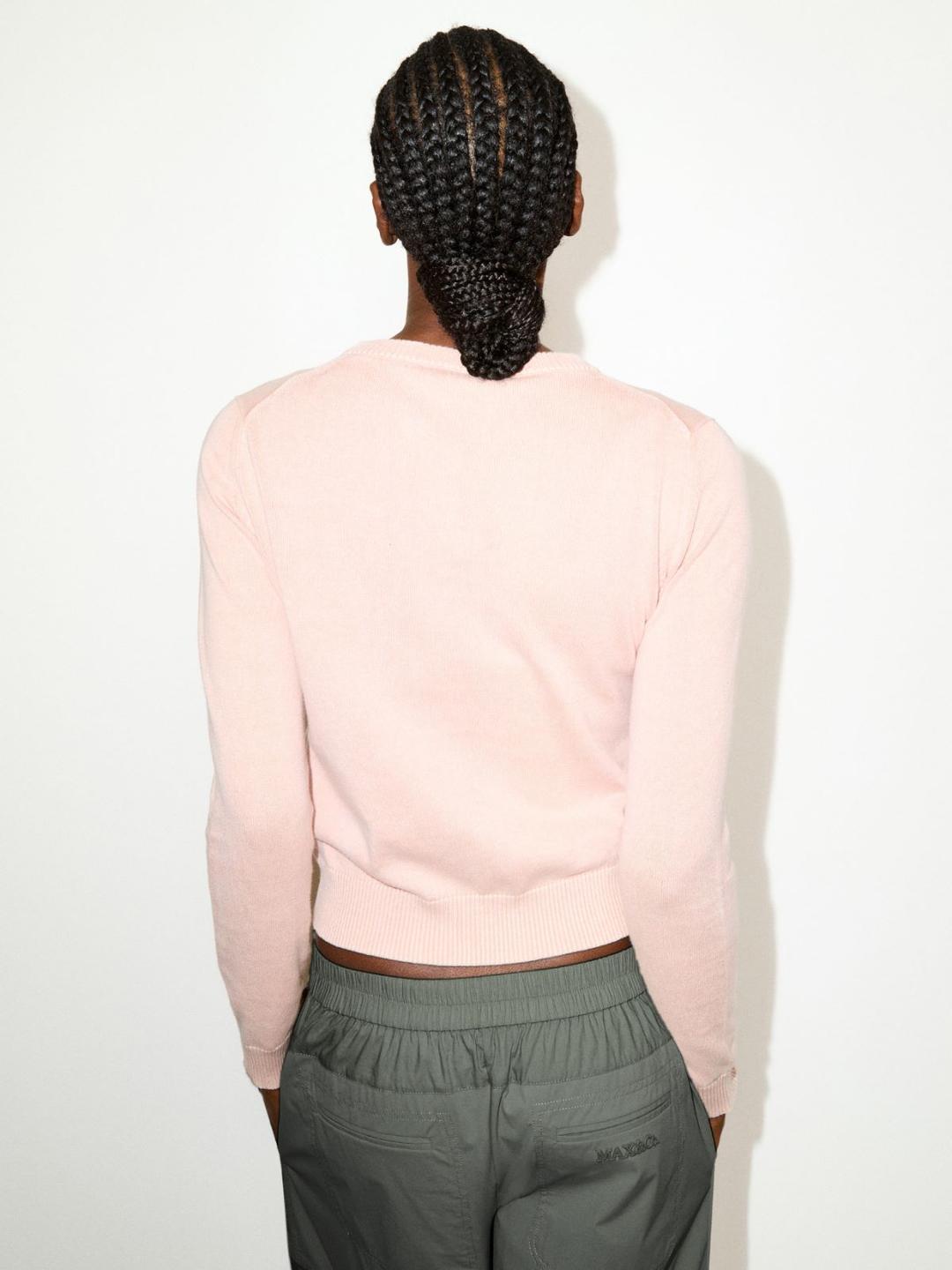 Maglia in cotone stone washed | Max&Co Maglia in cotone stone washed - vista alternativa - 18 | Max&Co