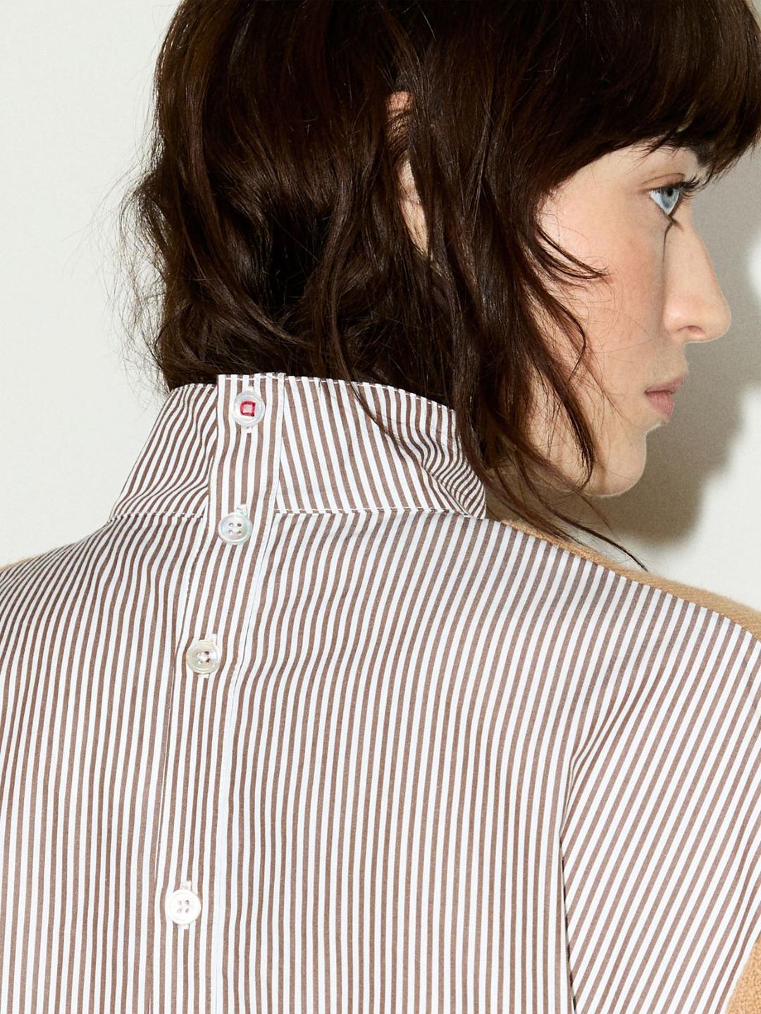 Pull in pura lana e popeline | Max&Co Pull in pura lana e popeline - vista alternativa - 7 | Max&Co
