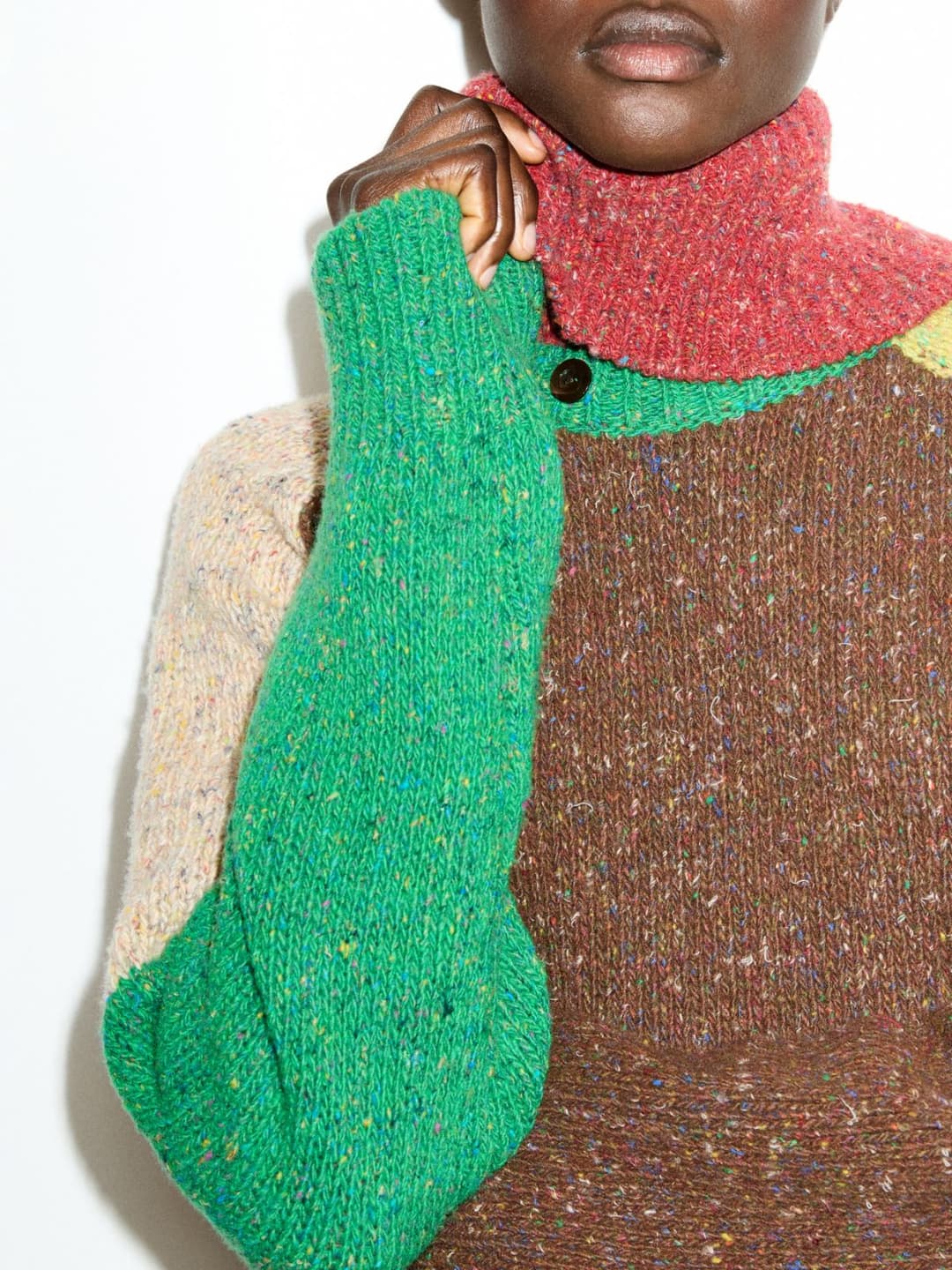 Dolcevita in pura lana tweed | Max&Co Dolcevita in pura lana tweed - vista alternativa - 23 | Max&Co