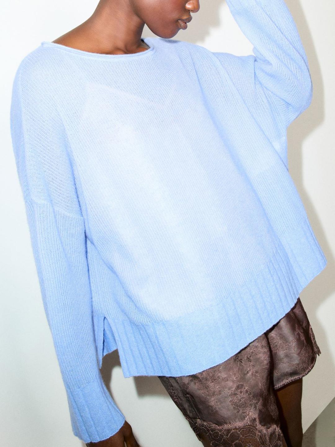 Pull oversize in misto cashmere | Max&Co Pull oversize in misto cashmere - vista alternativa - 37 | Max&Co