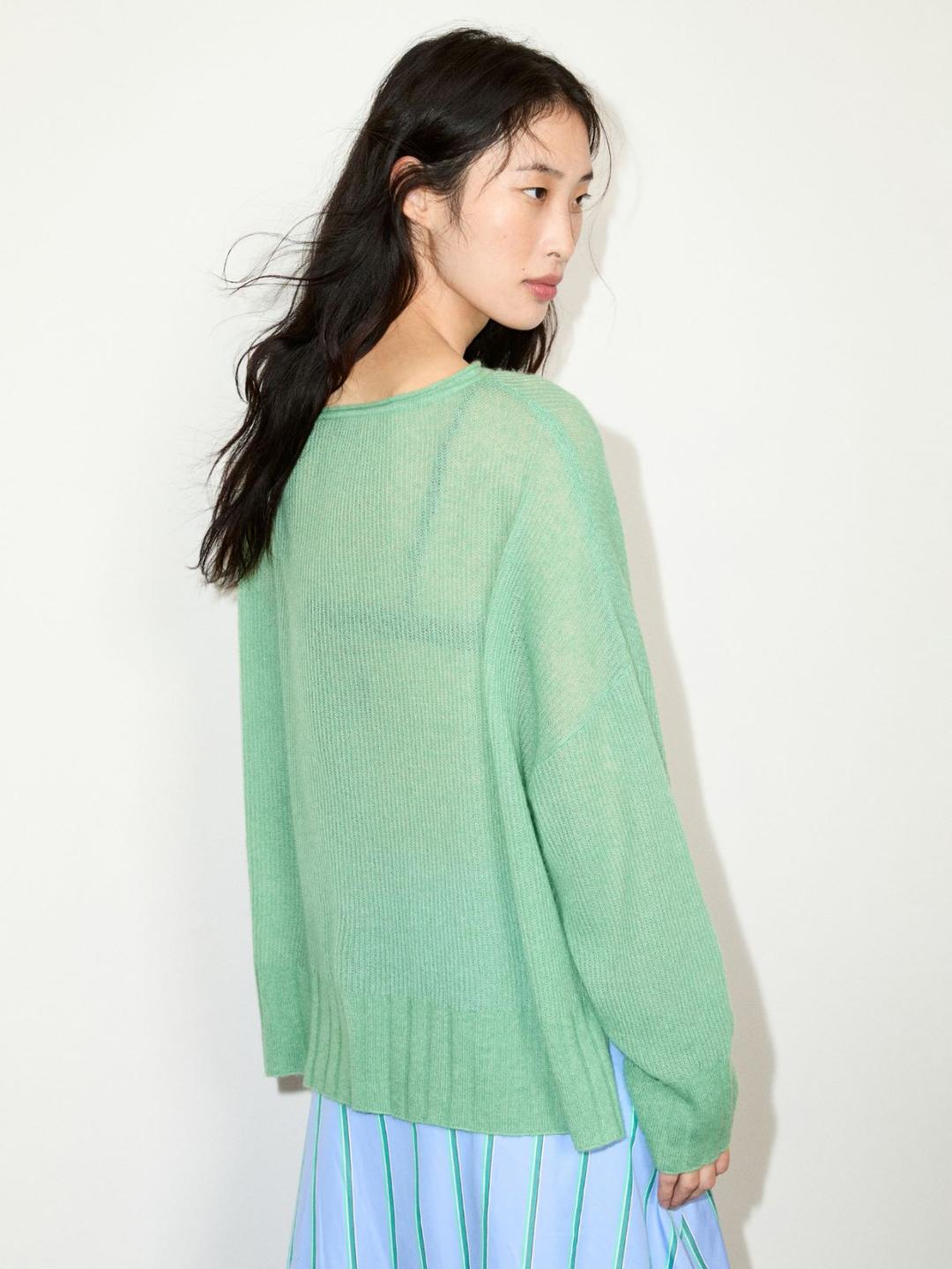 Pull oversize in misto cashmere | Max&Co Pull oversize in misto cashmere - vista alternativa - 4 | Max&Co