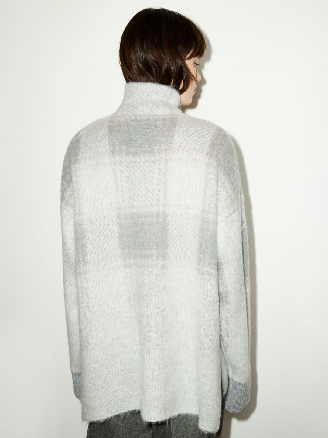 Pull in mohair blend jacquard | Max&Co Pull in mohair blend jacquard - vista alternativa - 8 | Max&Co