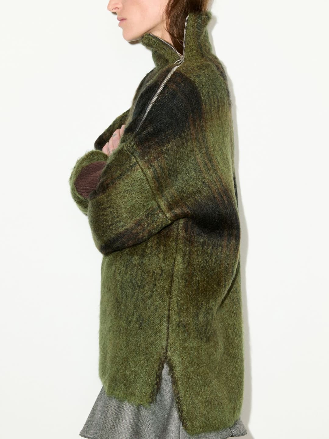 Pull in mohair blend jacquard | Max&Co Pull in mohair blend jacquard - vista alternativa - 38 | Max&Co