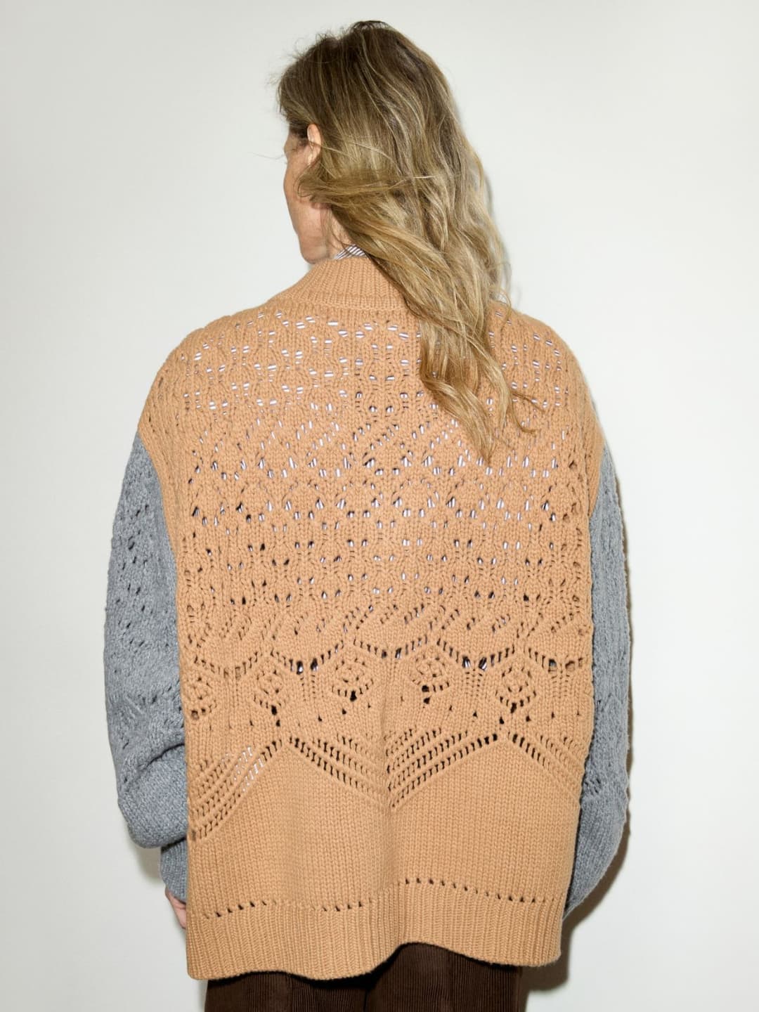 Maglia in pura lana traforata | Max&Co Maglia in pura lana traforata - vista alternativa - 5 | Max&Co