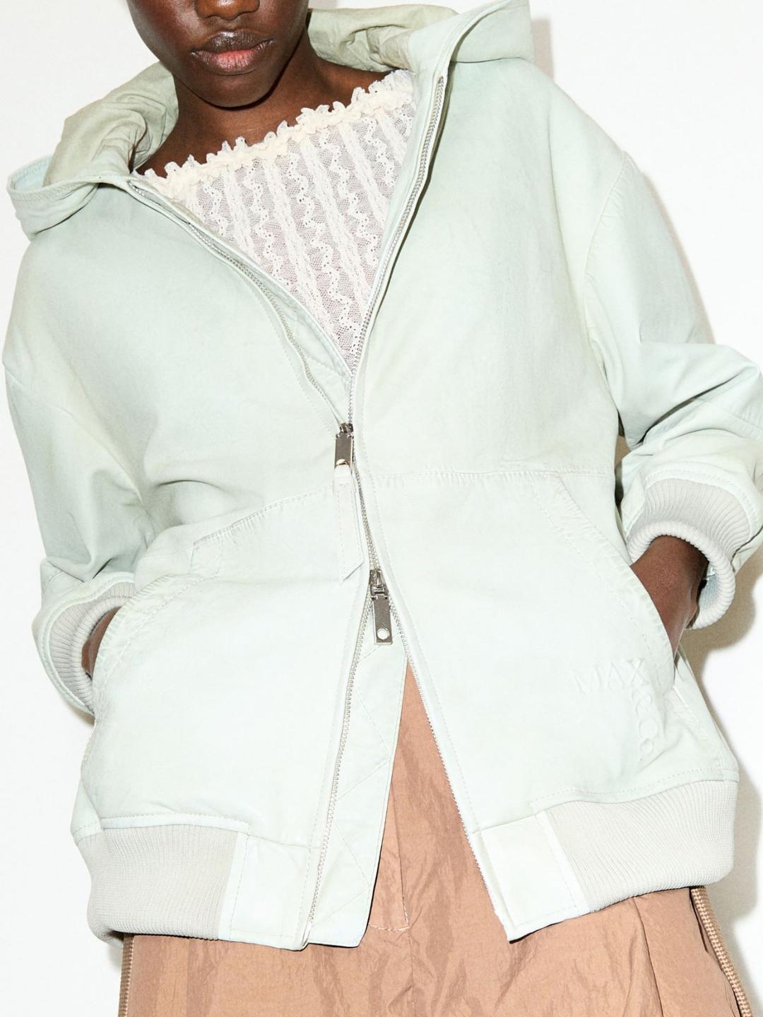 Giacca hoodie in nappa | Max&Co Giacca hoodie in nappa - vista alternativa - 7 | Max&Co