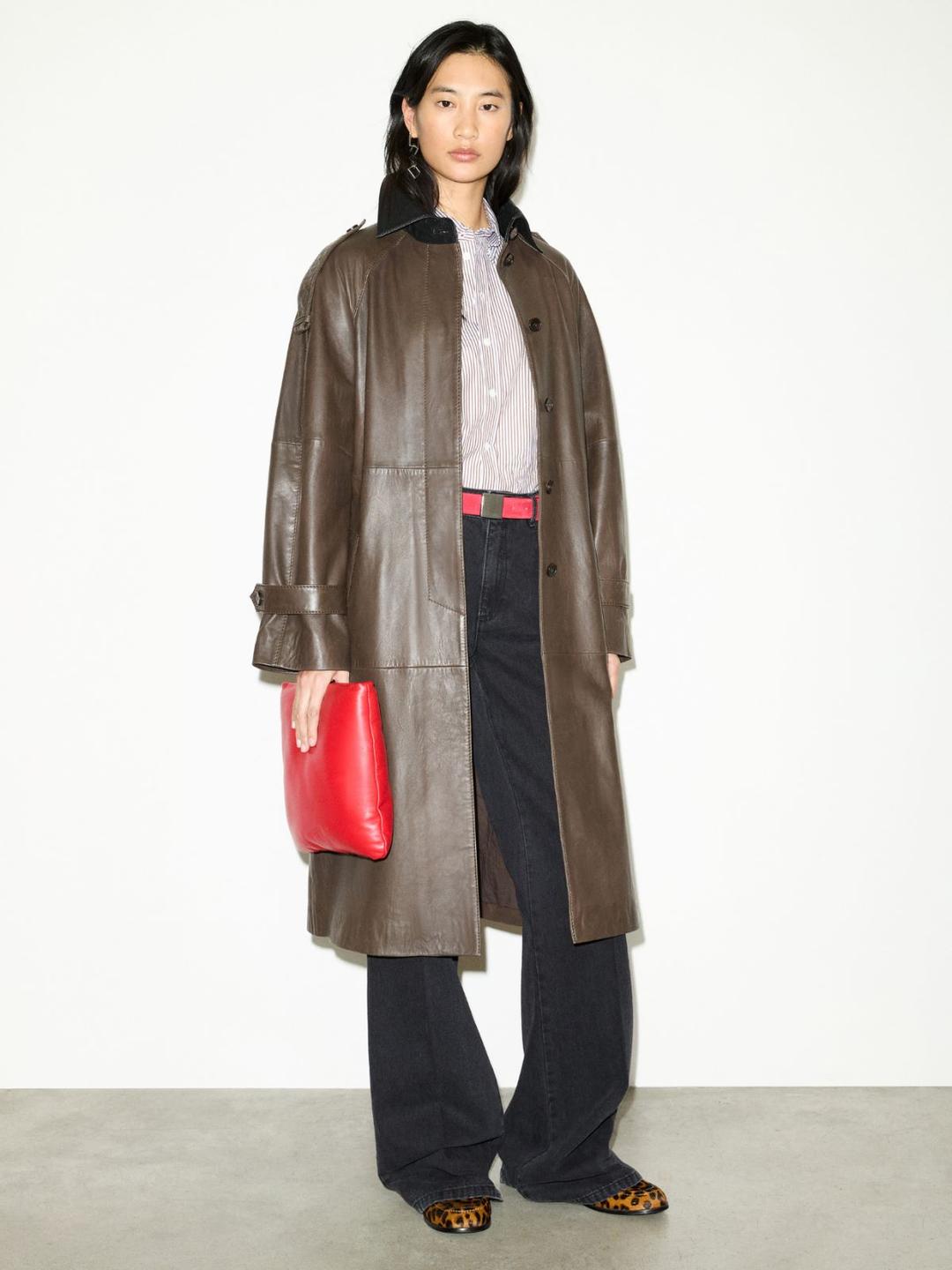 Trench in pelle soft | Max&Co Trench in pelle soft - vista alternativa - 4 | Max&Co