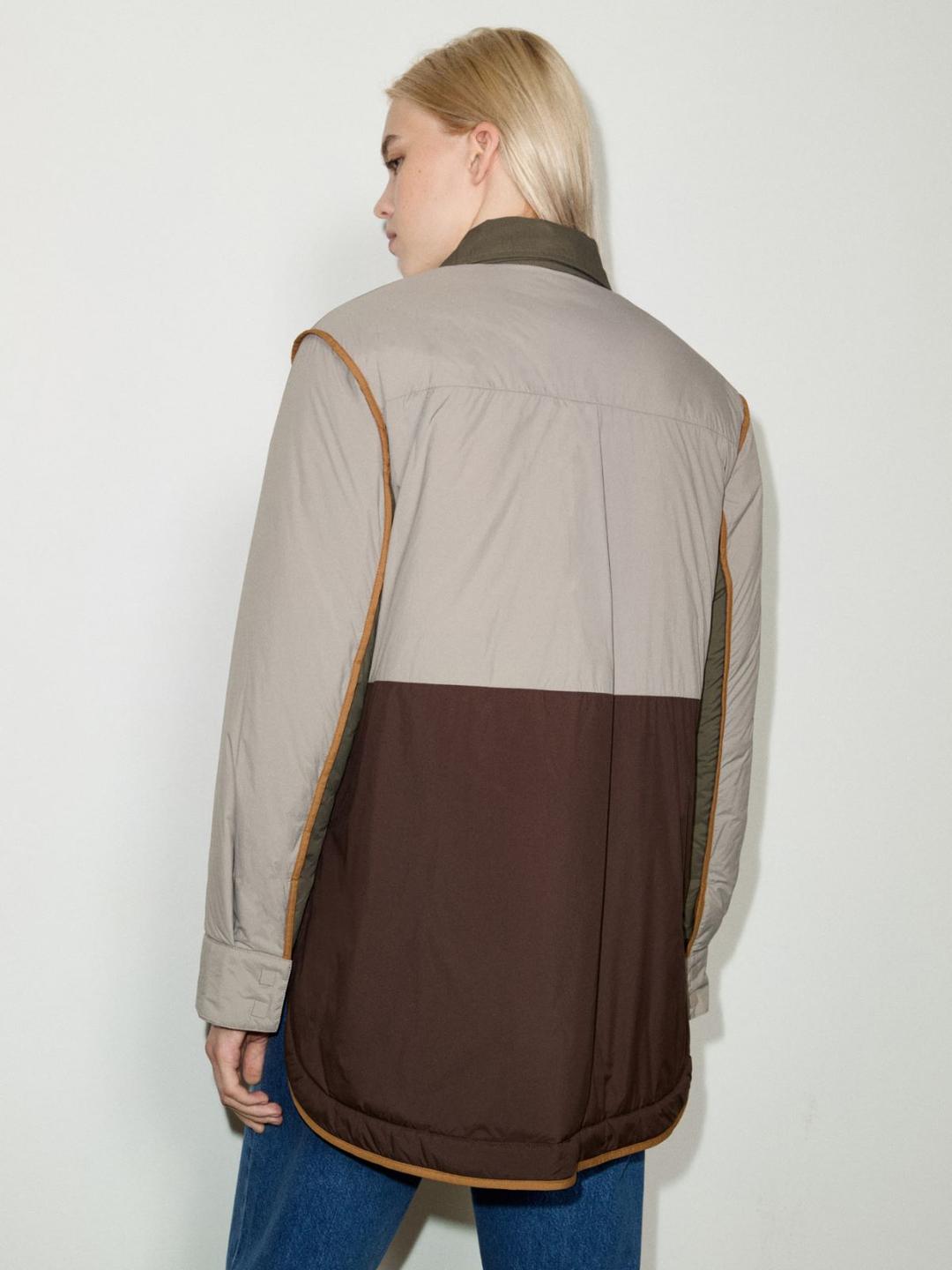 Overshirt imbottita reversibile | Max&Co Overshirt imbottita reversibile - vista alternativa - 1 | Max&Co