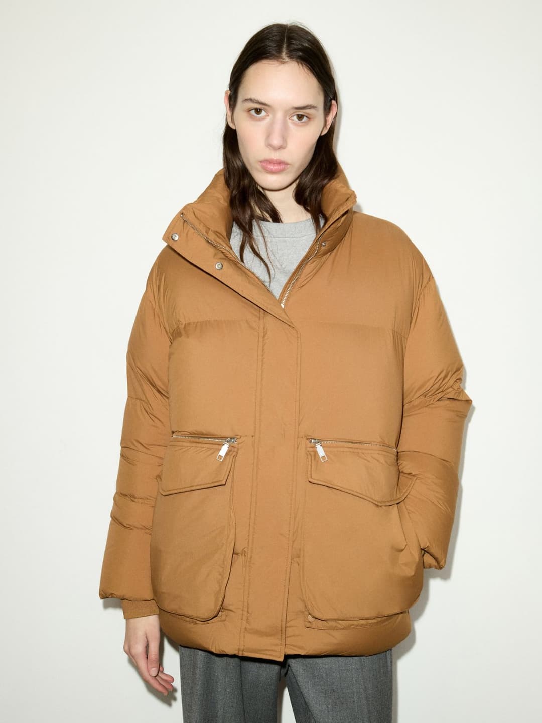 Bomber imbottito oversize | Max&Co Bomber imbottito oversize - vista alternativa - 7 | Max&Co