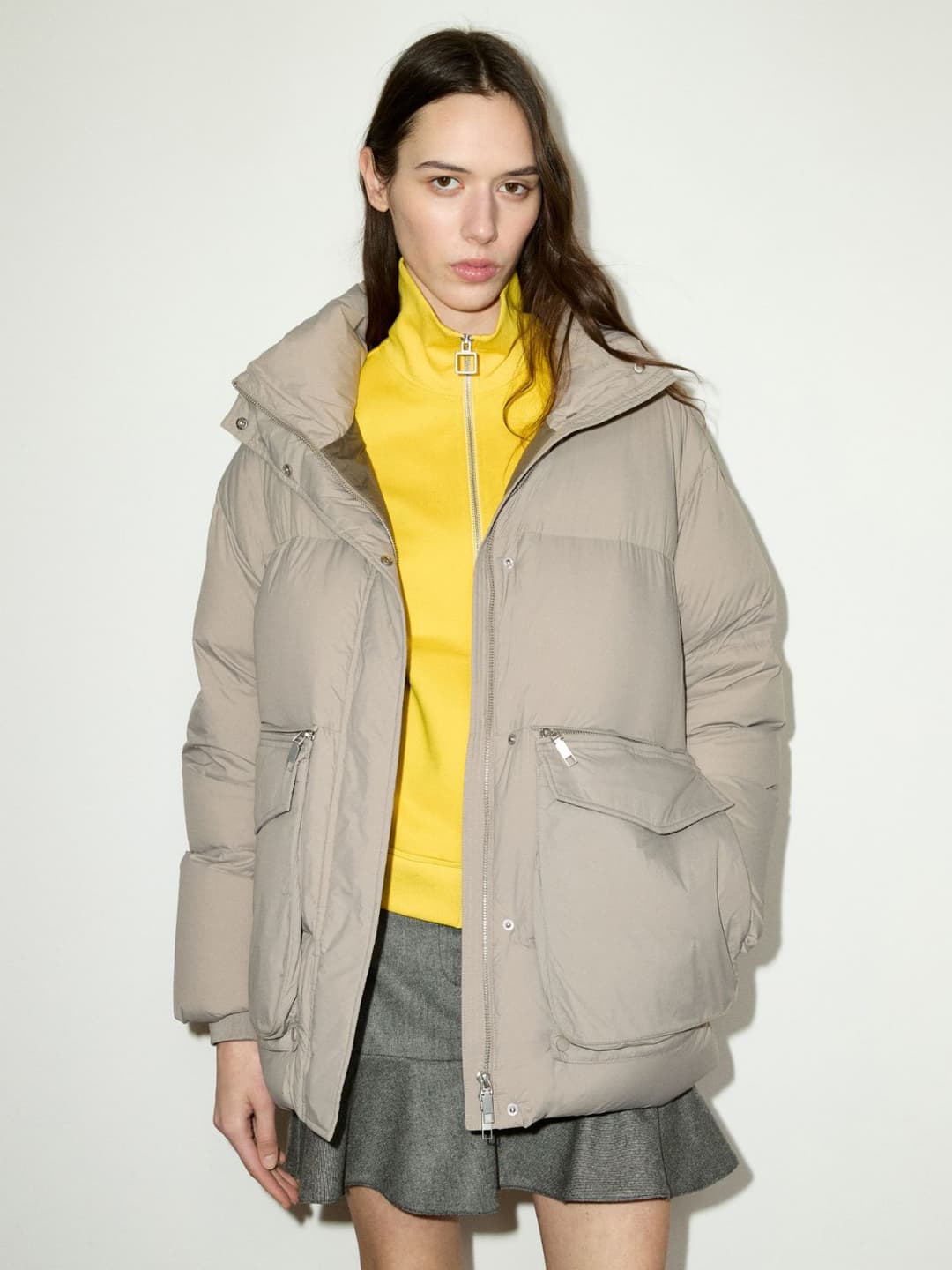Bomber imbottito oversize | Max&Co Bomber imbottito oversize - vista alternativa - 6 | Max&Co