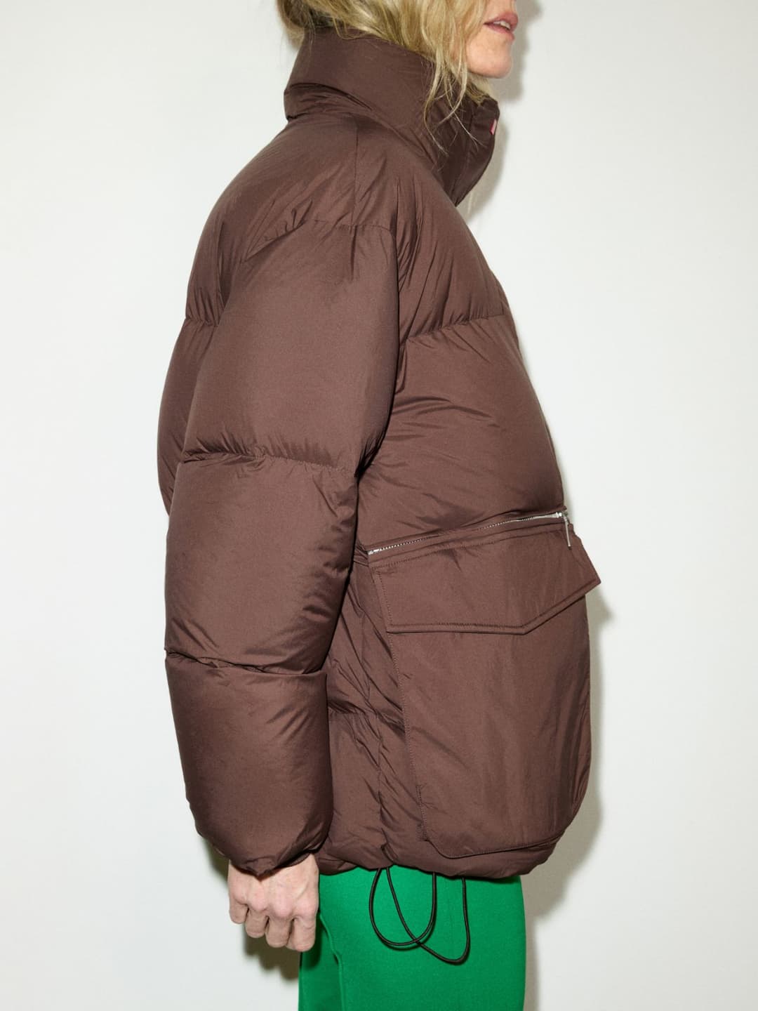 Bomber imbottito oversize | Max&Co Bomber imbottito oversize - vista alternativa - 5 | Max&Co