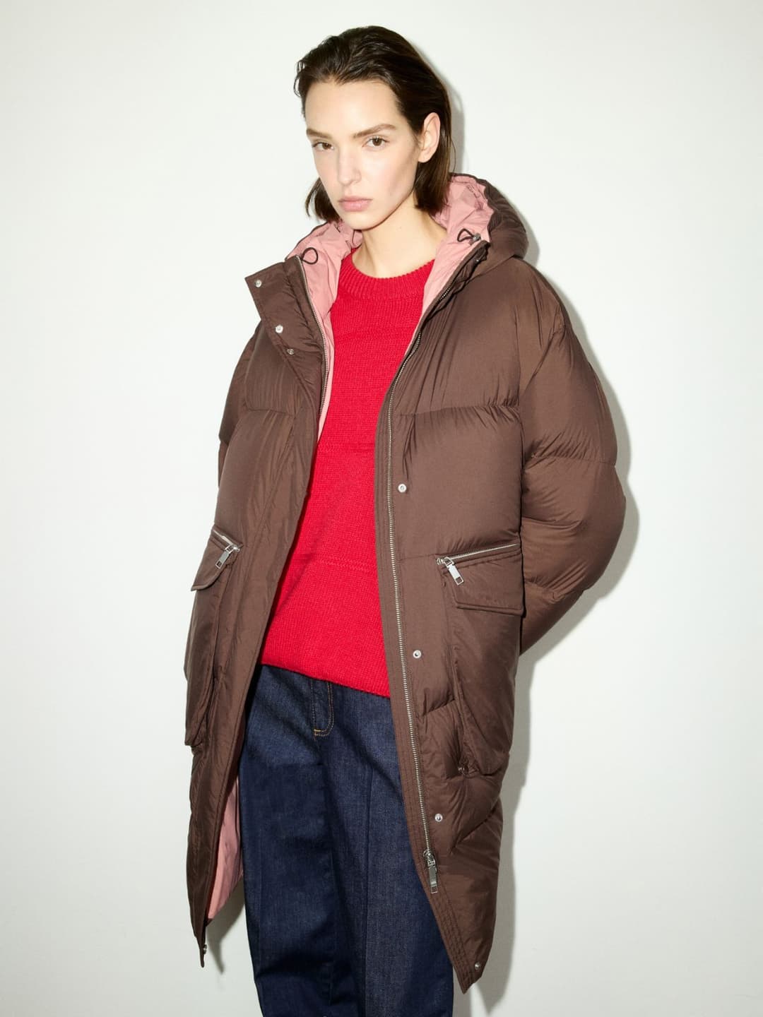 Piumino oversize con cappuccio | Max&Co Piumino oversize con cappuccio - vista alternativa - 0 | Max&Co