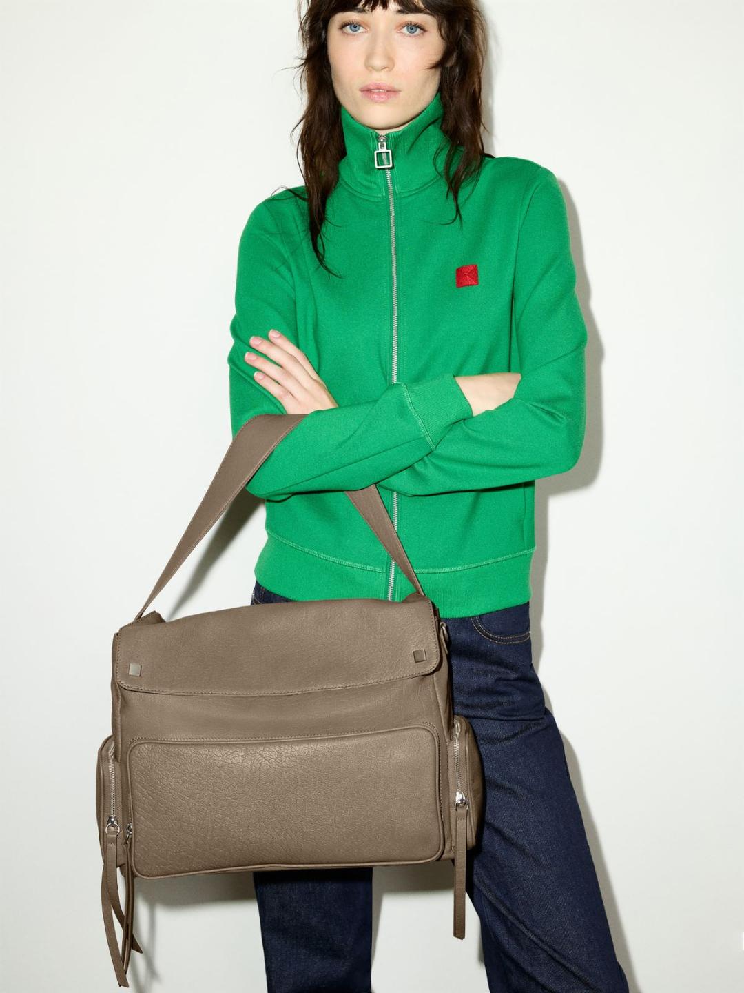 Borsa cargo in pelle lucida | Max&Co Borsa cargo in pelle lucida - vista alternativa - 0 | Max&Co
