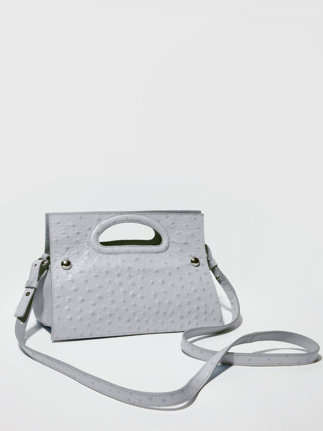 Bookbag in pelle stampa struzzo | Max&Co Bookbag in pelle stampa struzzo - vista alternativa - 7 | Max&Co