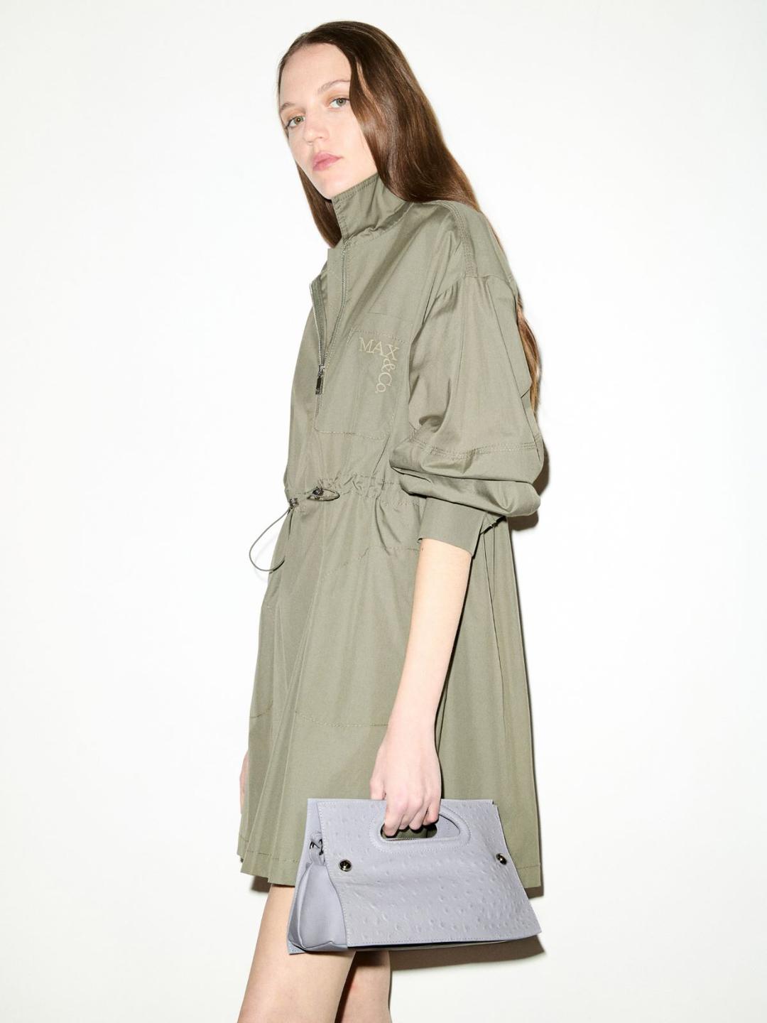 Bookbag in pelle stampa struzzo | Max&Co Bookbag in pelle stampa struzzo - vista alternativa - 7 | Max&Co