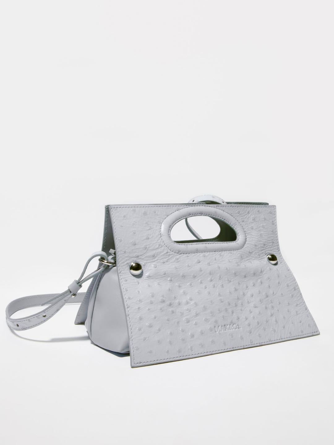 Bookbag in pelle stampa struzzo | Max&Co Bookbag in pelle stampa struzzo | Max&Co