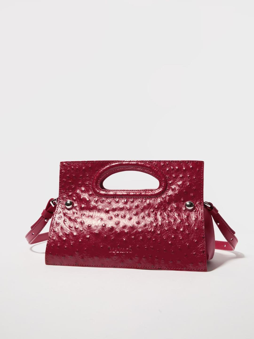Bookbag in pelle stampa struzzo | Max&Co Bookbag in pelle stampa struzzo - vista alternativa - 7 | Max&Co