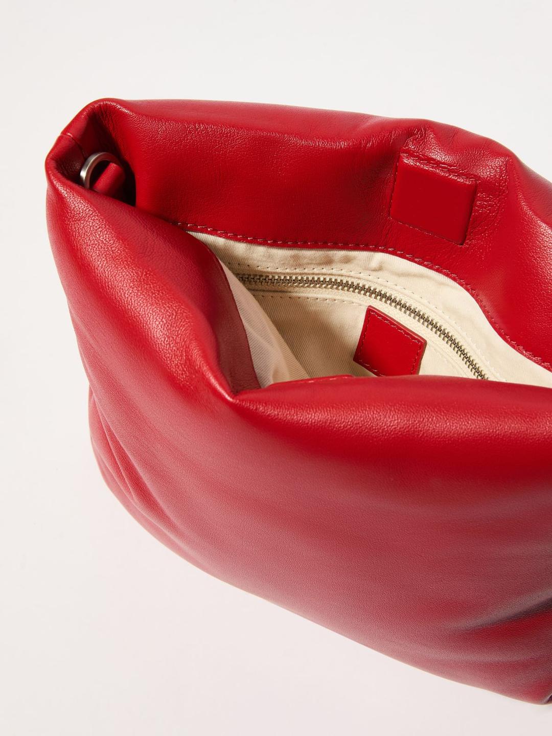 Red square bag in nappa | Max&Co Red square bag in nappa - vista alternativa - 4 | Max&Co