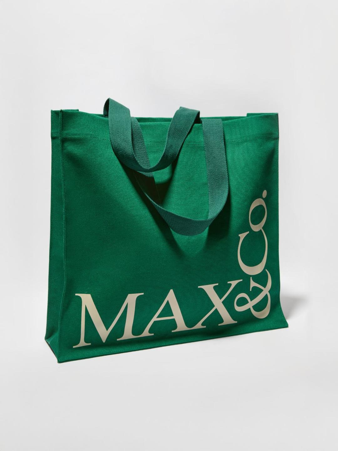 Shopper in canvas con stampa | Max&Co Shopper in canvas con stampa - vista alternativa - 0 | Max&Co