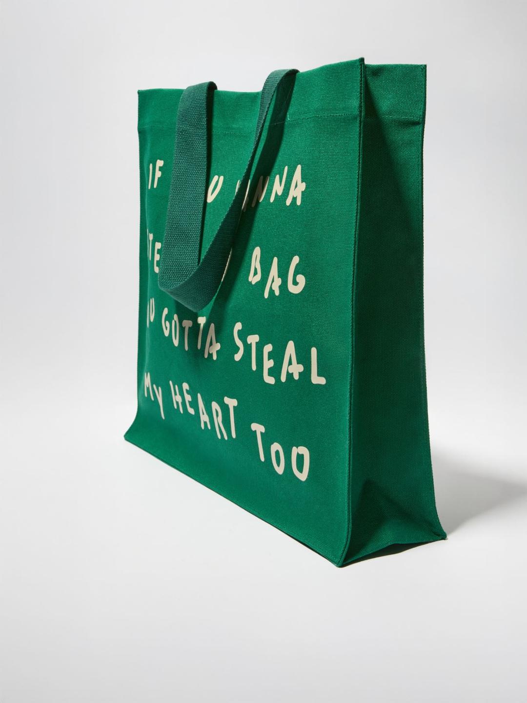 Shopper in canvas con stampa | Max&Co Shopper in canvas con stampa - vista alternativa - 0 | Max&Co
